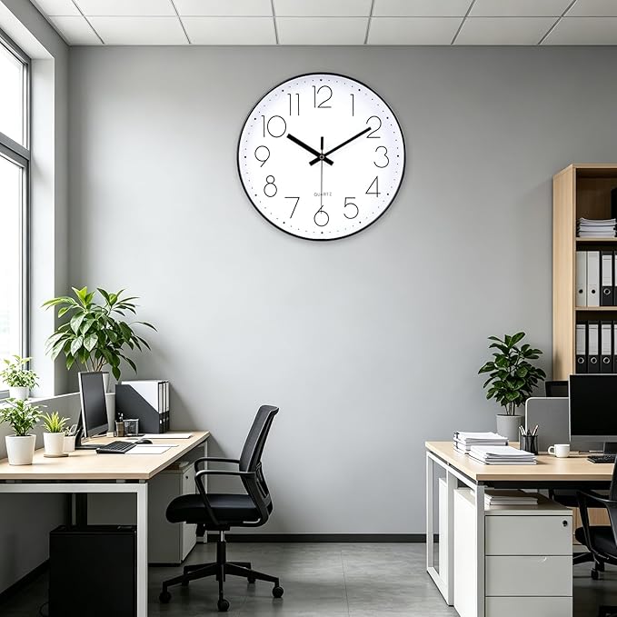 jomparis 16 Inch Large Wall Clock Modern Elegant Style - Image 4