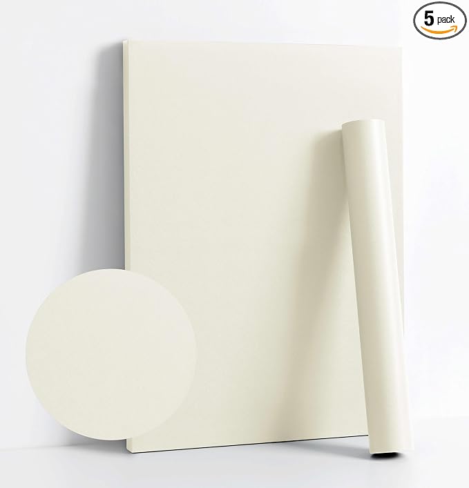 Dimoon 394''x17.7'' White Peel and Stick Wallpaper Contact Paper Modern Self by DIYYOURMOON