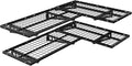 FLEXIMOUNTS 4 Pack 2x4ft Corner Wall Shelving Garage Storage Rack, 24x48 inch by FLEXIMOUNTS