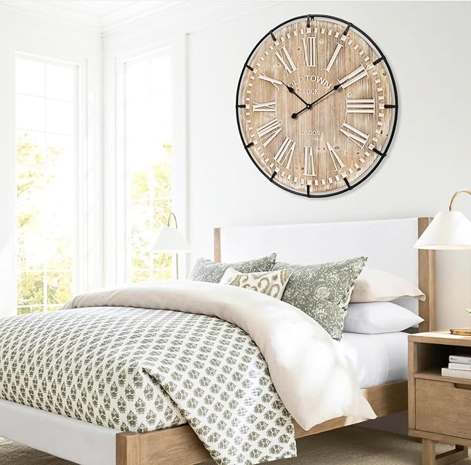 EMAX HOME 30 Inch Extra Large Wall Clock - Image 5