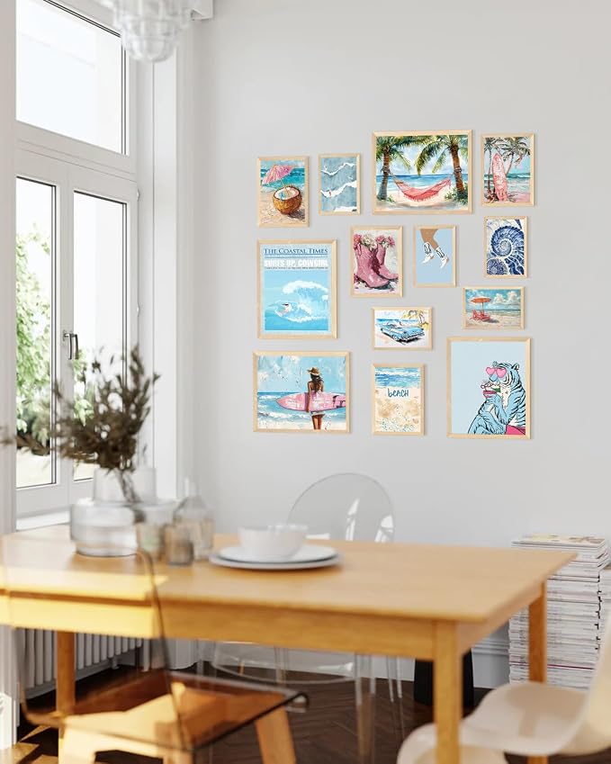 KBKBART Coastal Cowgirl Room Decor Aesthetic Set of 13, Coastal Granddaughter - Image 6