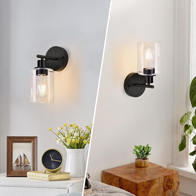 Zarbitta Set of 2 Wall Sconces for Bathroom, Bathroom Wall Lamp for Mirror - Image 7