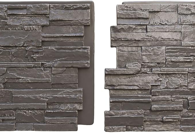 Ekena Millwork 48 5/8"W x 24 3/4"H x 1 1/4"D Cascade Stacked Stone, StoneWall - Image 8