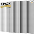 TONOR Dual-Layer Thickened Acoustic Wall Panels Self Adhesive, 4 Pack by TONOR