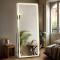 DUMOS LED Full Length Floor Mirror, 3 Color Lighting, Hanging or Leaning by DumosLifestyle