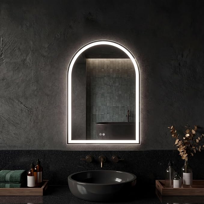 DUMOS 20"×28" LED Bathroom Mirror - Image 8