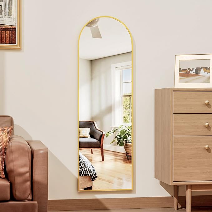 Rowjut Full Length Door Mirror, Wall Mounted Wall Mirrors, Cloakrooms, etc. - Image 8