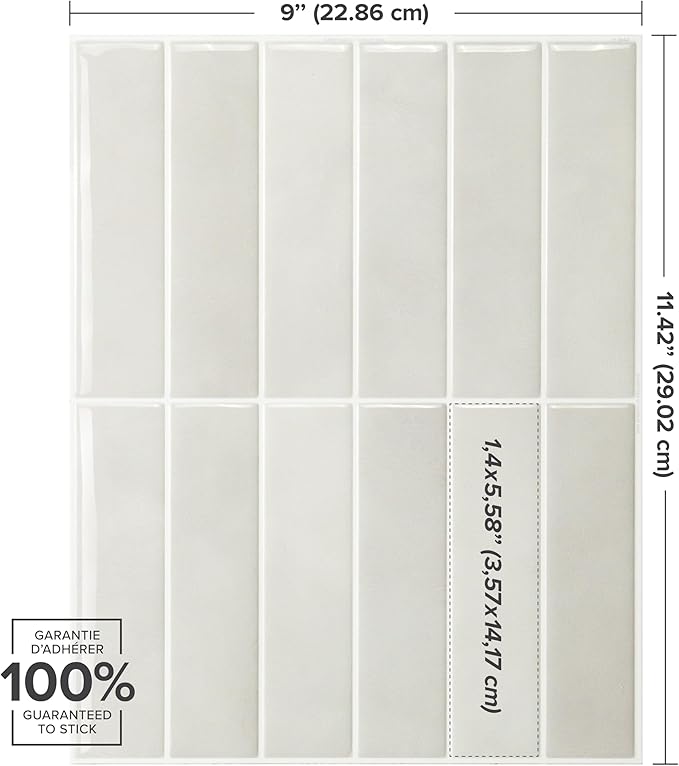 SMART TILES Peel and Stick Backsplash - Image 3