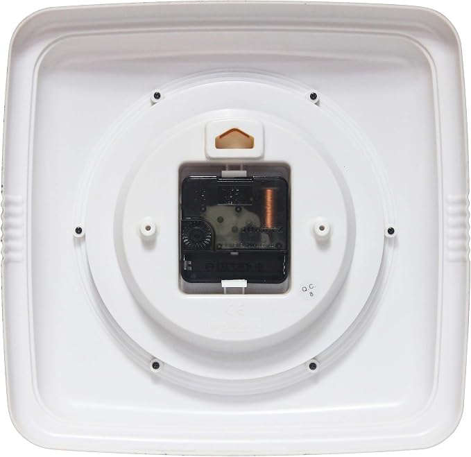Infinity Instruments Square Retro Wall Clock - Image 5