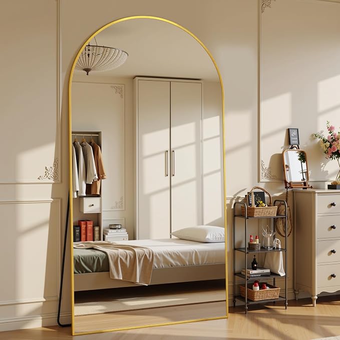 Suidia 78"x38" Arched Full Length Mirror by SuidiaMirror