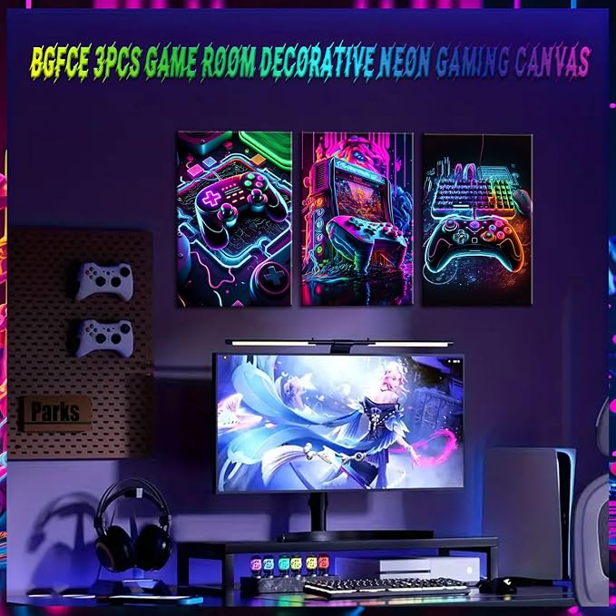 BGFCE Game Room Decor Set of 3 - Image 3