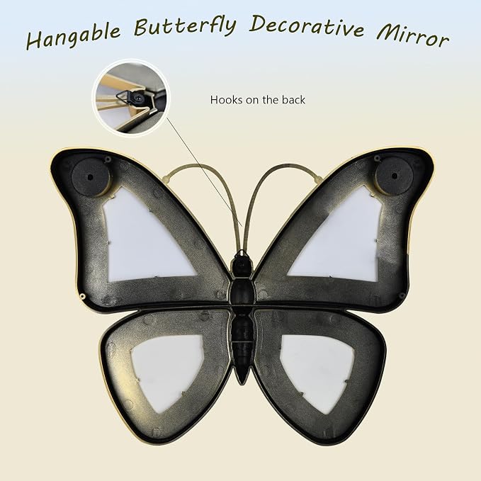 Decorative Butterfly Wall Mirror - Image 6