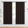 NICETOWN Blackout Curtains for Living Curtains, Toffee Brown, 2 Panels by NICETOWN