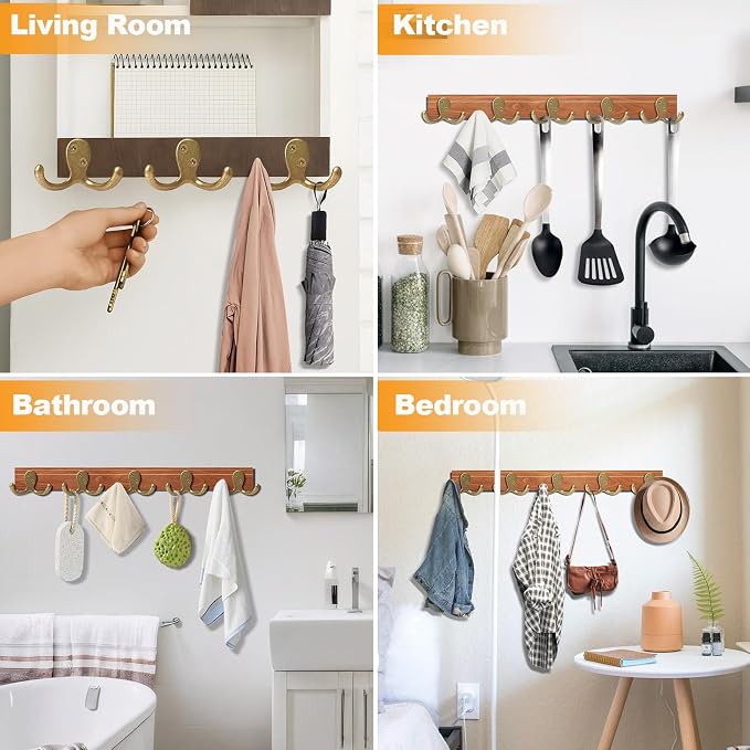 CBWLWJ 25 Pack Coat Hooks Wall Hooks - Image 2