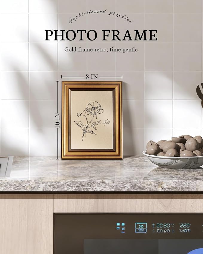 VIYYIEA Vintage Gold Framed Wall Art - Image 2