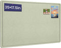 Bulletin Board - 35 x 17.5 inches Decorative Felt Pin Board - Cork Board by Hrrtyueg