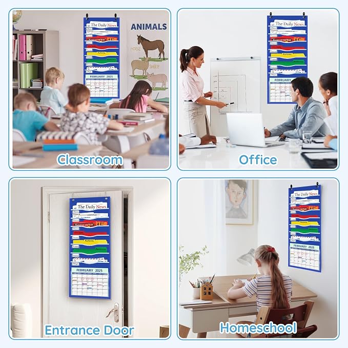 ALSLEA 15" Extra Wide Hanging File Organizer - Image 6