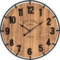 EMAX HOME Large Old Town Farmhouse Wall Clock 20 Inches by EMAXHOME