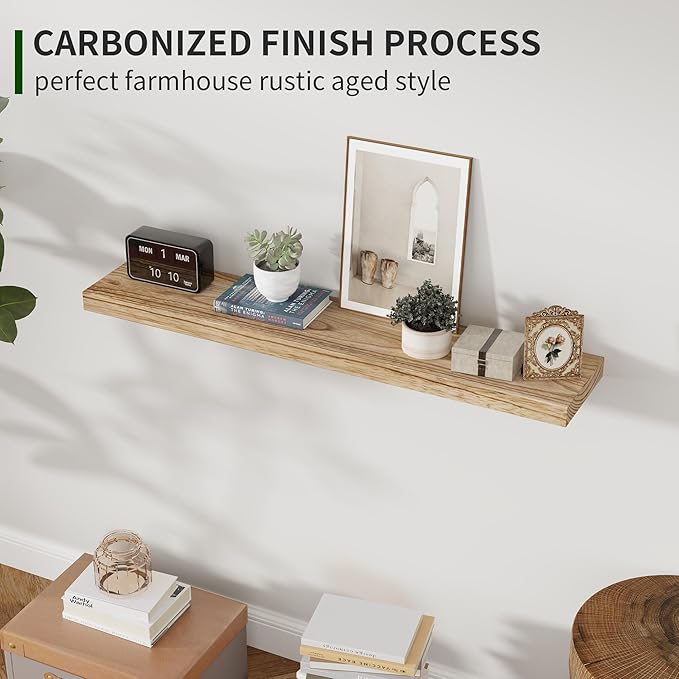 Marsmiles Wood Floating Shelves - Image 5
