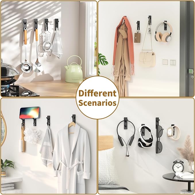susswiff Self Adhesive Coat Hooks - Image 5