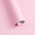 197"x17.7" Pink Wallpaper Solid Color Peel and Stick Wallpaper Pink Contact by SAFIYYA