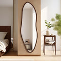 Irregular Full Length Mirror, Large Asymmetrical Wall Mirrors by TheiaMo