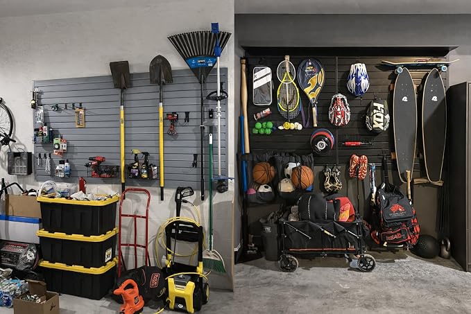 4'H x 4'W Slatwall Panel Garage Wall Organizer - Image 2