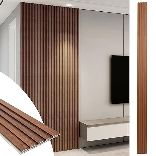 Art3d WPC Slat Wall Panels, Living Room by Art3d