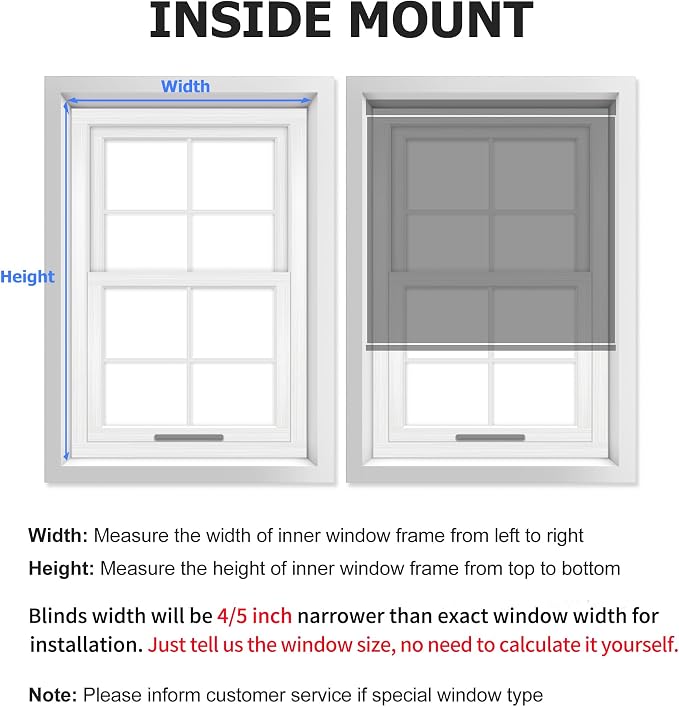LazBlinds Cordless Bamboo Roll Up Shades - Image 6