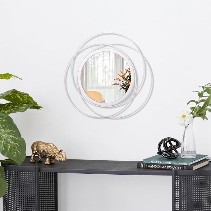 Wall Mirror Mounted Round Decorative Mirrors - Image 2