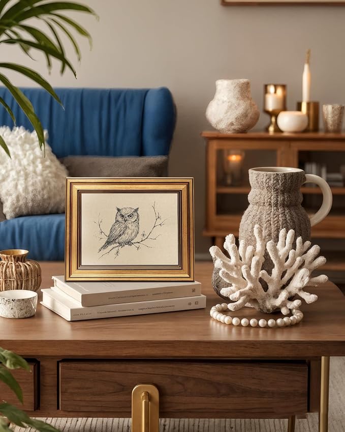 VIYYIEA Vintage Gold Framed Wall Art - Image 6