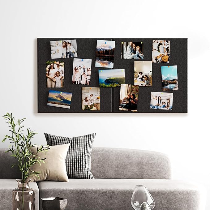 MaxGear Extra Large Cork Board for Wall 72" x 48", 6 Pack Felt Wall Tiles - Image 7