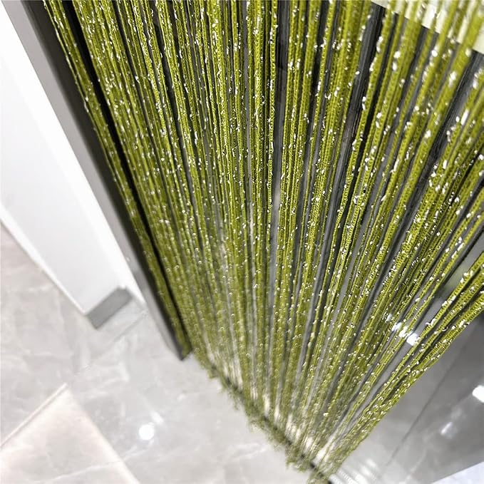 ave split Decorative Door String Curtain Wall Panel Fringe Window Room Divider - Image 7
