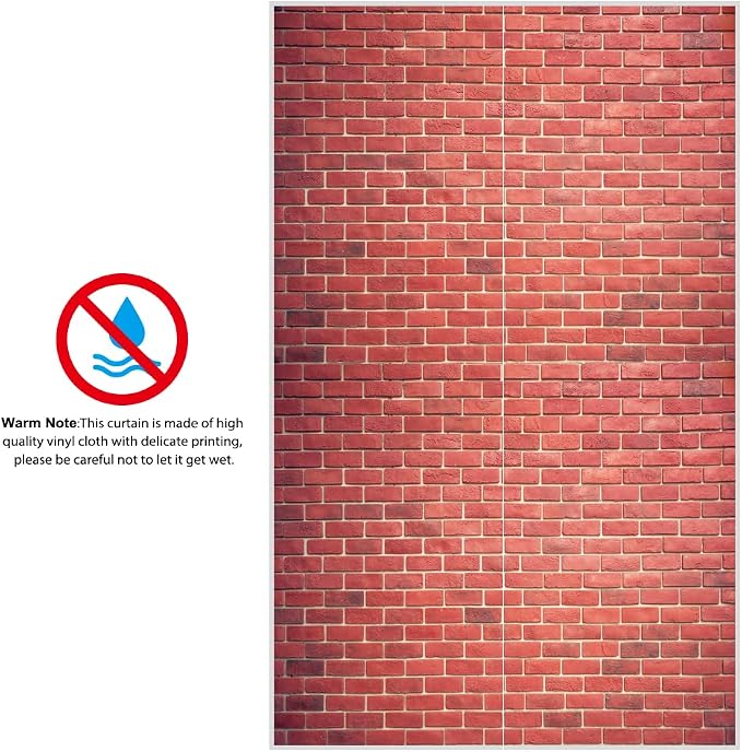 Brick Wall Party Backdrop, Wall Decoration, Kids Birthday Party Supplies - Image 3