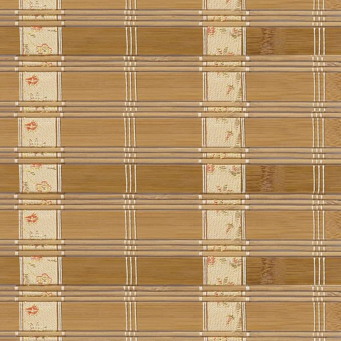 Letau No Drill No Tools Cordless Wood Window Shades Blinds, Bamboo Light - Image 4