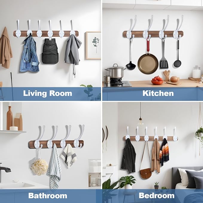 Wall Hooks for Hanging, for Living Room, Bedroom for Towel - Image 2