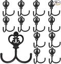 12 Sets Vintage Coat Hooks, Wall Hooks by XHIPY