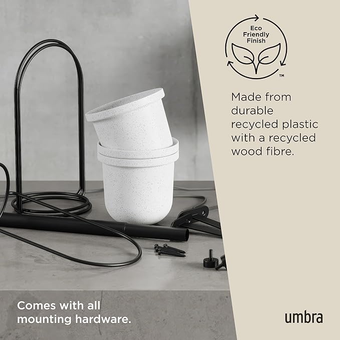 Umbra Triflora Hanging Planter for Window, Indoor Herb Garden - Image 6