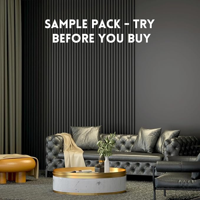 RITOLLO Wood Panels for Wall 4.92"×7.68" Acoustic Panels for Interior Wall Decor - Image 3