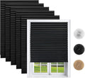 Changshade 6 Pack Temporary Shades, Pleated Paper Blinds by Changshade