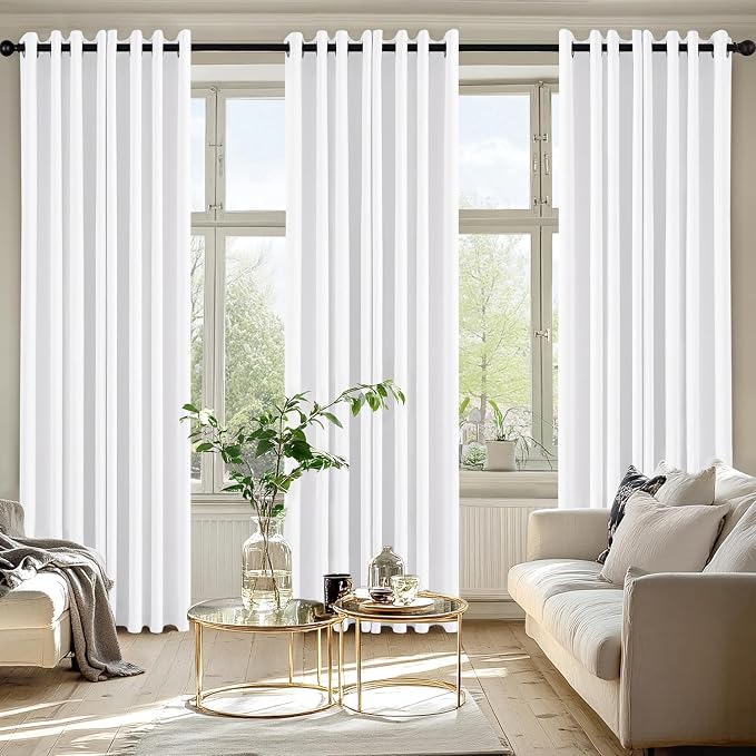 MIULEE Blackout Curtains for Bedroom Living Room 2 Panels, Thermal Insulated - Image 6