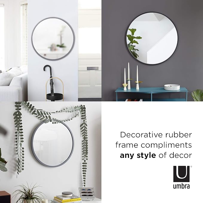 Umbra Hub Round Wall Mirror - Image 4
