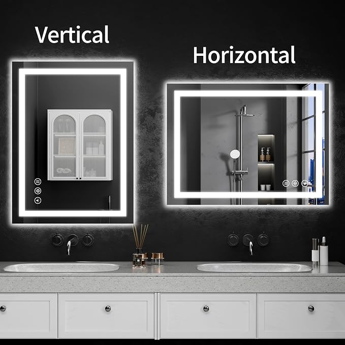 24"x32" LED Bathroom Mirror - Image 9