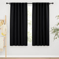 RYB HOME Blackout Curtains for Living Room, Back Tab & Rod Pocket Top by RYBHOME