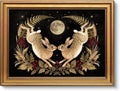 VIYYIEA Vintage Gold Framed Wall Art by VIYYIEAART
