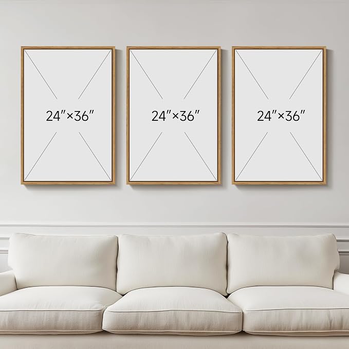 Framed Forest Landscape Wall Art - Image 3