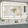 66x36 Inch LED Bathroom Mirror by Briivuemodernmirrors