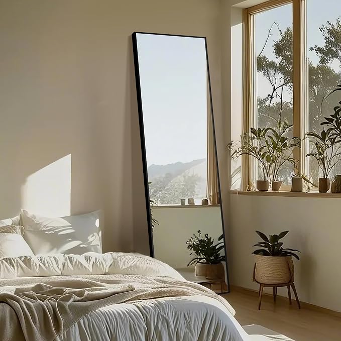 Delma Full Length Standing Mirror, Large Floor Mirror - Image 3
