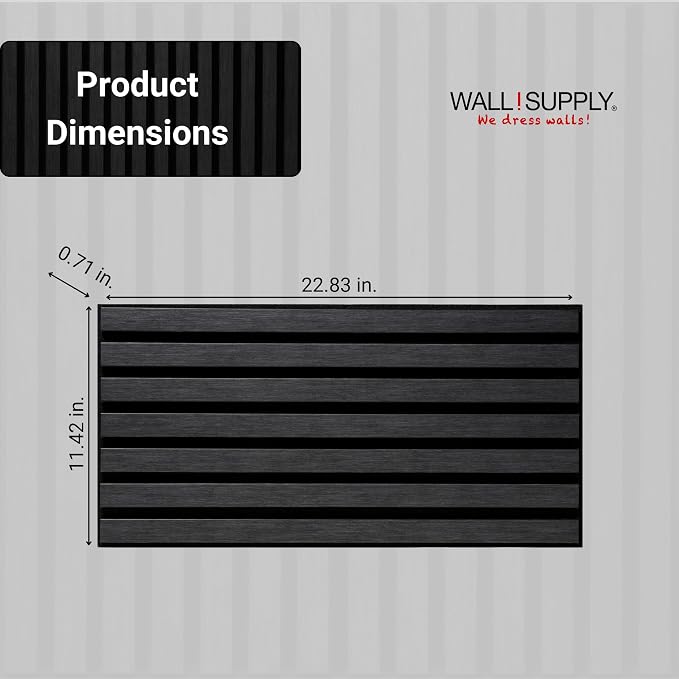 Wall!Supply 3D Soundproof Wall Panels – Acoustic Anthracite Finish – EPS Foam - Image 5