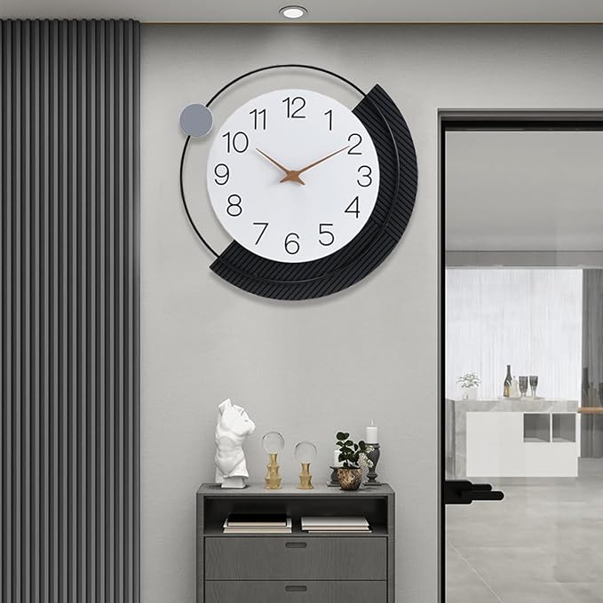 Dankeit Decorative Wall Clock, Silent Non-Ticking Quartz Battery Operated by DankeitProduct